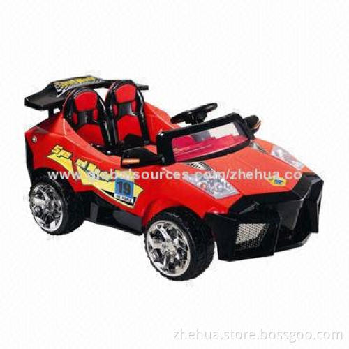 Multifunctional Two-speed B/O R/C Ride-on Car with Musical Effects and Safety Belts